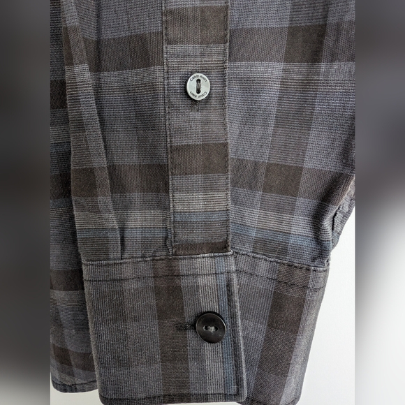 Calvin Klein Black Pleated Shirt M - Picture 5 of 8